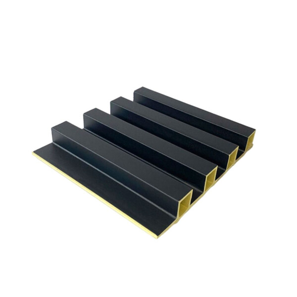 Panel ranurado WPC negro Panel ranurado WPC negro