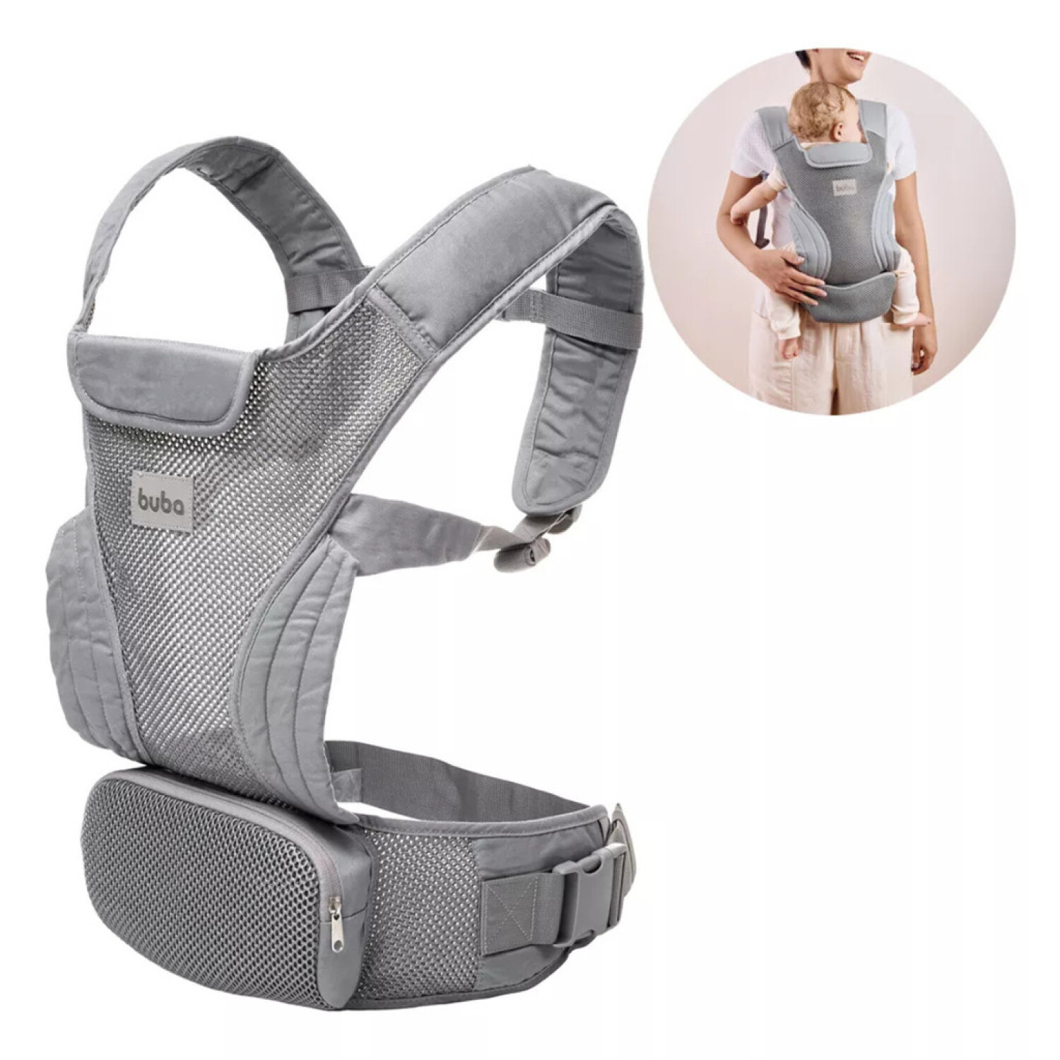 Mochila porta bebe carrier BUBA