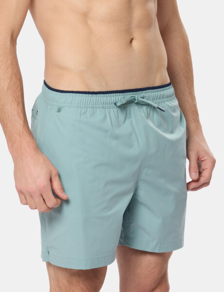 SHORT DE BAÑO LISO Denim