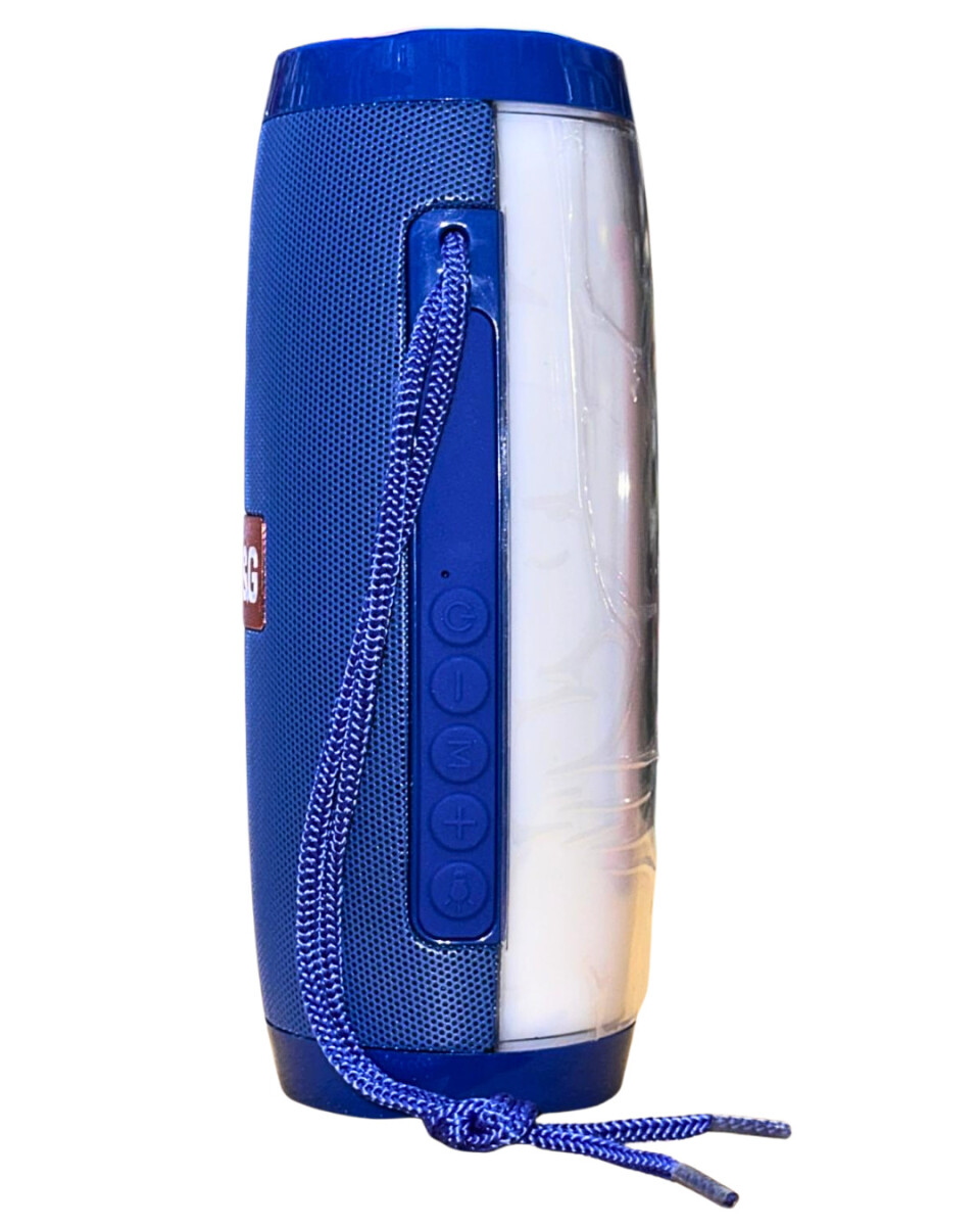 Parlante TG-157 Con Luces Y Bluetooth - AZUL 