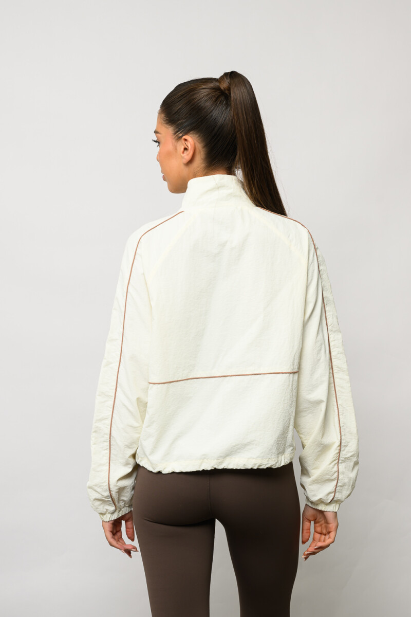 Campera de lluvia brisa Blanco