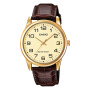 Reloj CASIO MTPV001GL-9BUDF en Cuero Marron Esfera 45mm 0