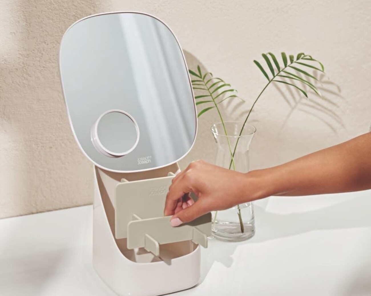 Organizador de cosméticos - Viva™ Pedestal Mirror Organizador de cosméticos - Viva™ Pedestal Mirror