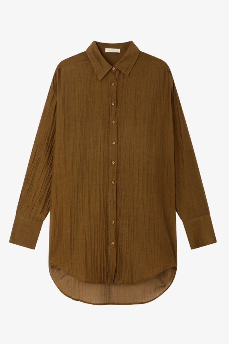 SHIRT LAO Marron