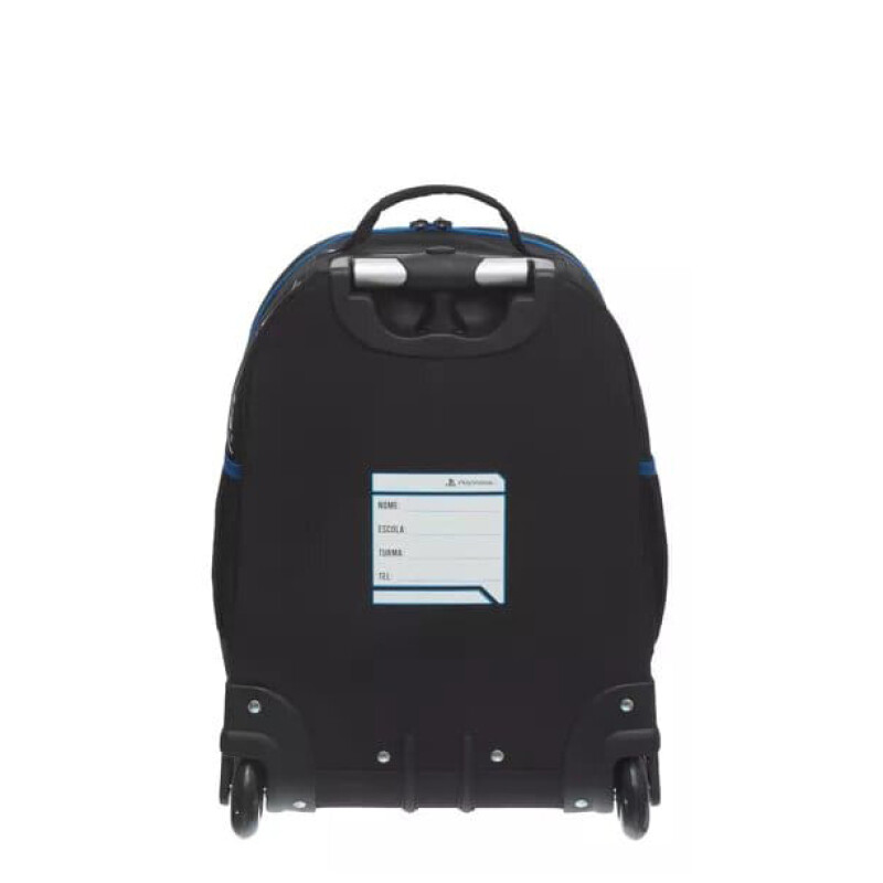 Mochila Play Station Play c/Carro Negro - Azul - Blanco