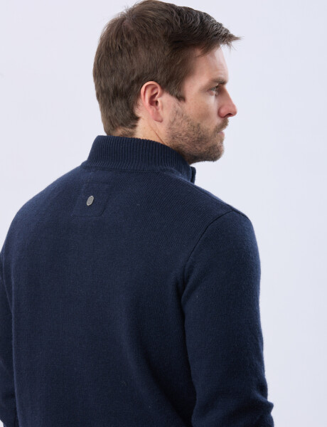 BUZO DE LANA DE ABRIGO Azul