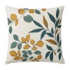 COJIN CUAD BEIGE ESTAMP HOJAS 45X45CM Unica