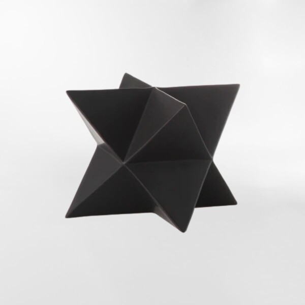 DECORACION GEOMETRIC VIASONO Negro - Large