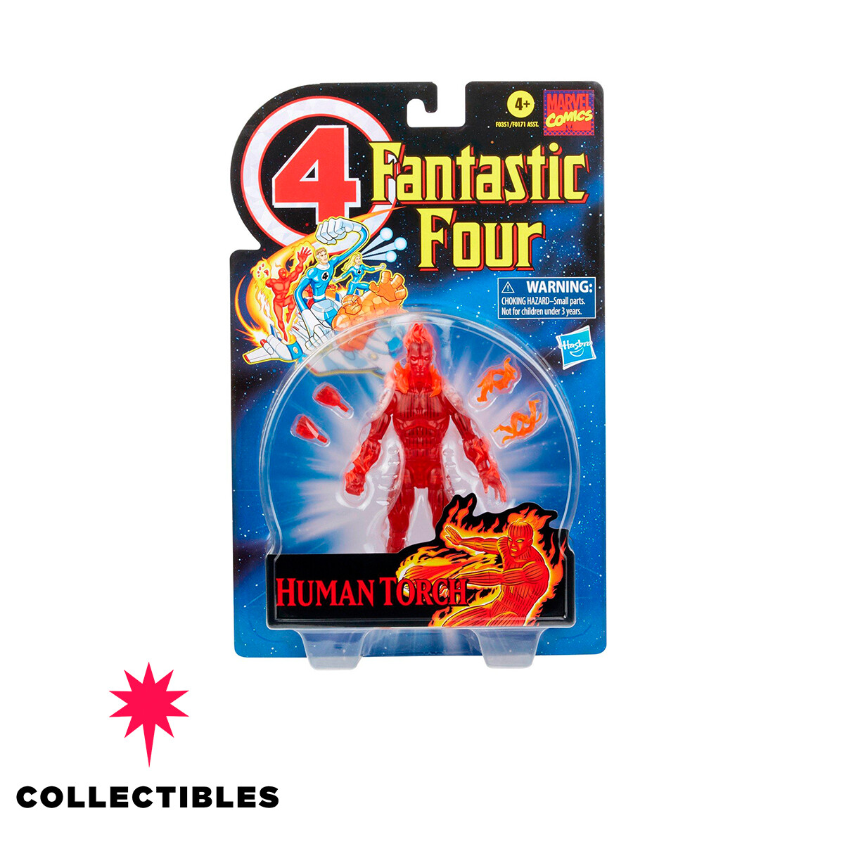 Fantastic Four! Retro Marvel Legends - Human Torch 