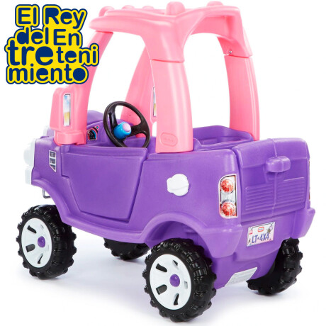 Camioneta Little Tikes Cozy Truck Todoterreno N1 Usa Rosado/Violeta
