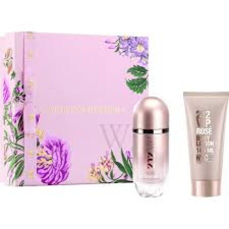 Set para Mujer Carolina Herrera Perfume 212 Vip Rose EDP 80ml + Body Lotion 100ml Set para Mujer Carolina Herrera Perfume 212 Vip Rose EDP 80ml + Body Lotion 100ml