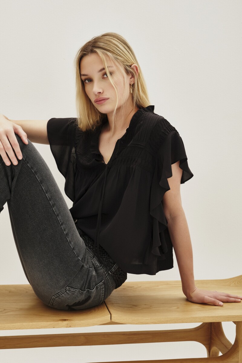 Camisa Harriet Negro