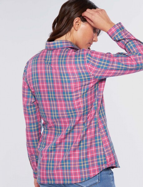 CAMISA CUADROS Rosa