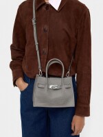 Bolso Tote Estampado Animal gris