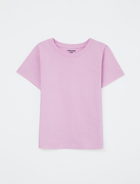 CAMISETA INFANTIL ROSADO