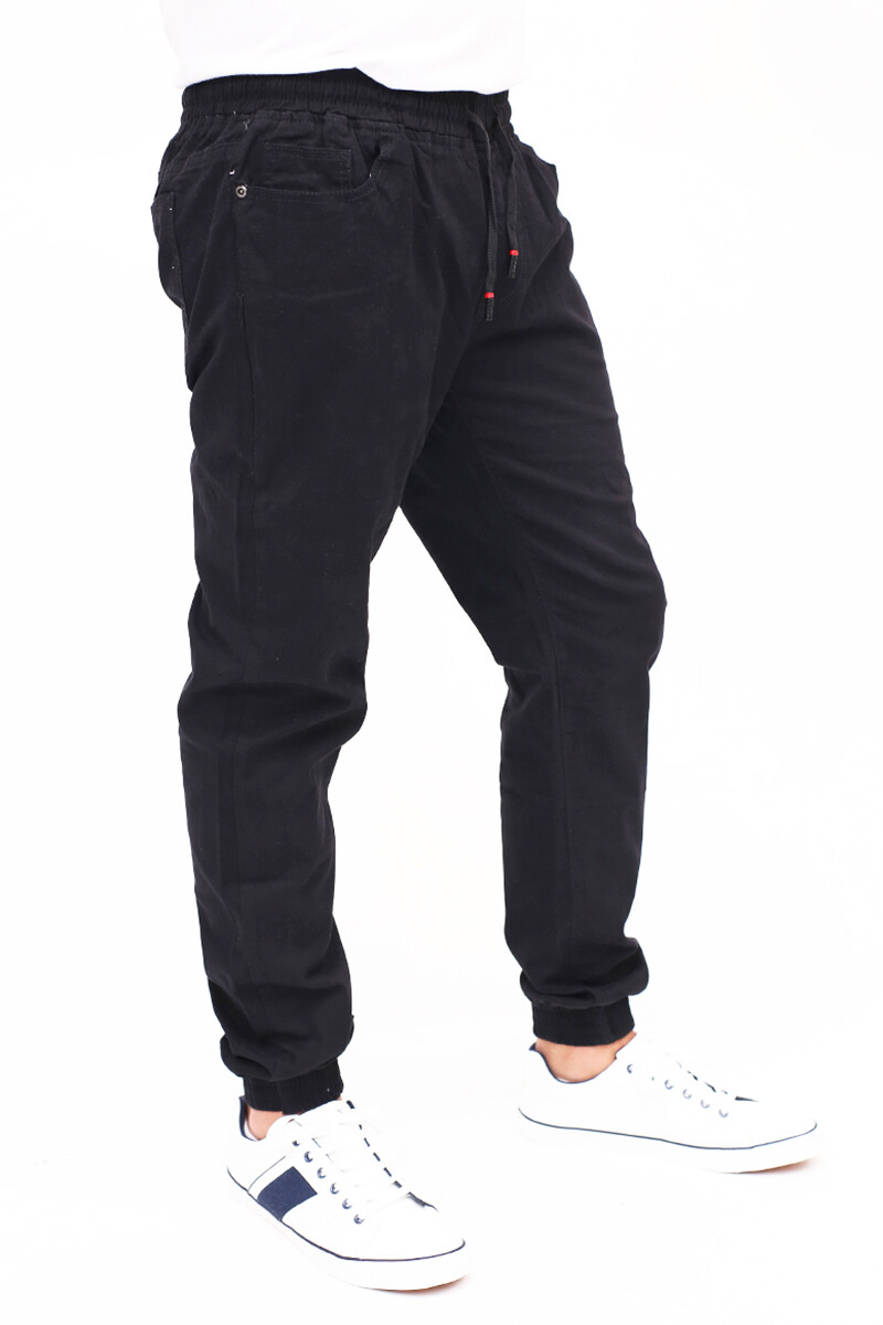 Pantalon Hombre Jogger - Negro 