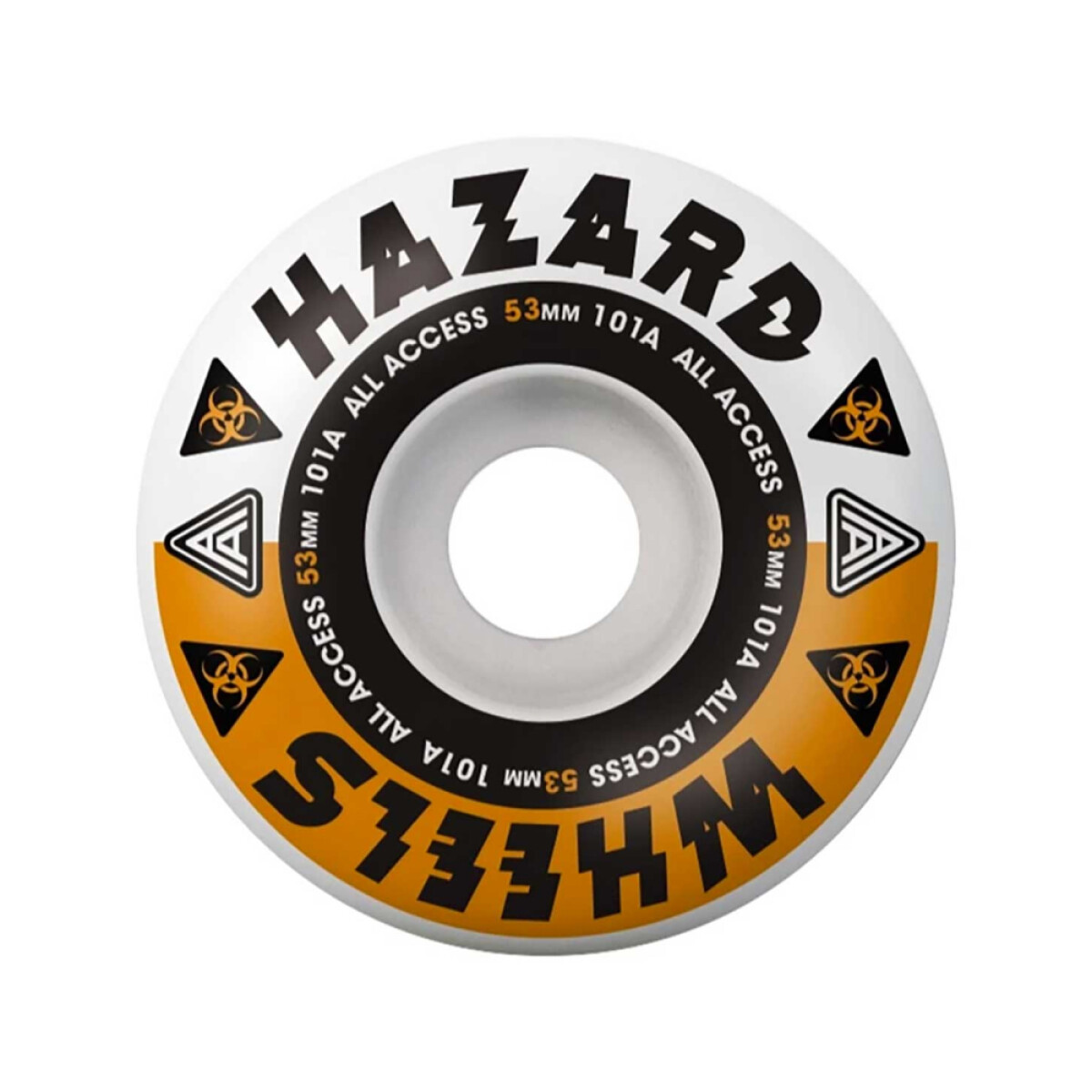 Ruedas Hazard Melt Down Radial 101A 53mm 