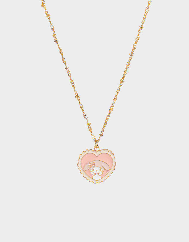 Collares Infantiles Collar Infantil Corazón "my Melody" - Combinacion Tricolor