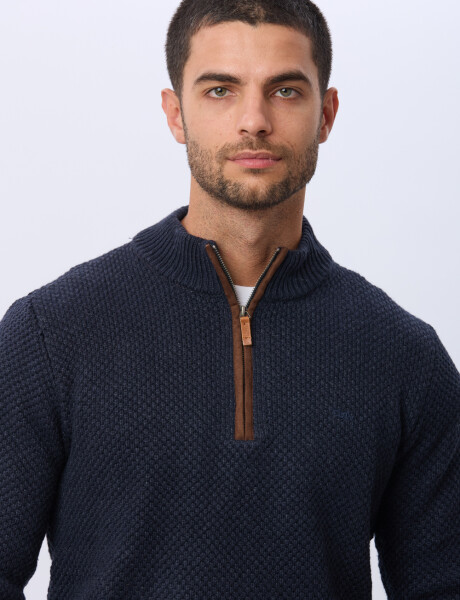 BUZO TEJIDO DE ABRIGO Azul