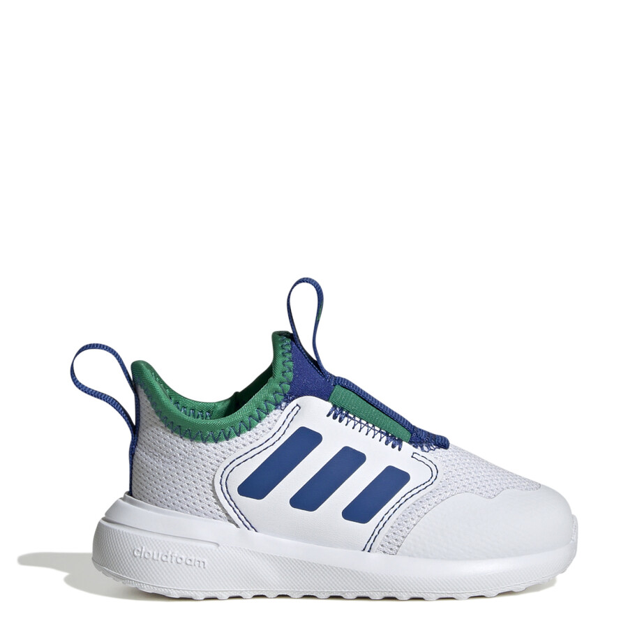 Championes Infantiles Adidas Tensaur Comfort Blanco - Azul - Verde