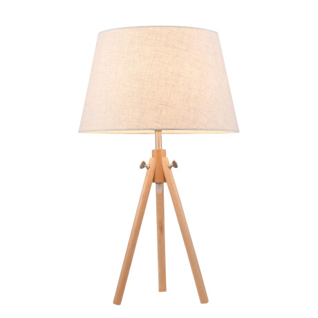 LÁMPARA DE MESA METAL-Y-MADERA NATURAL-BEIGE CADIZ