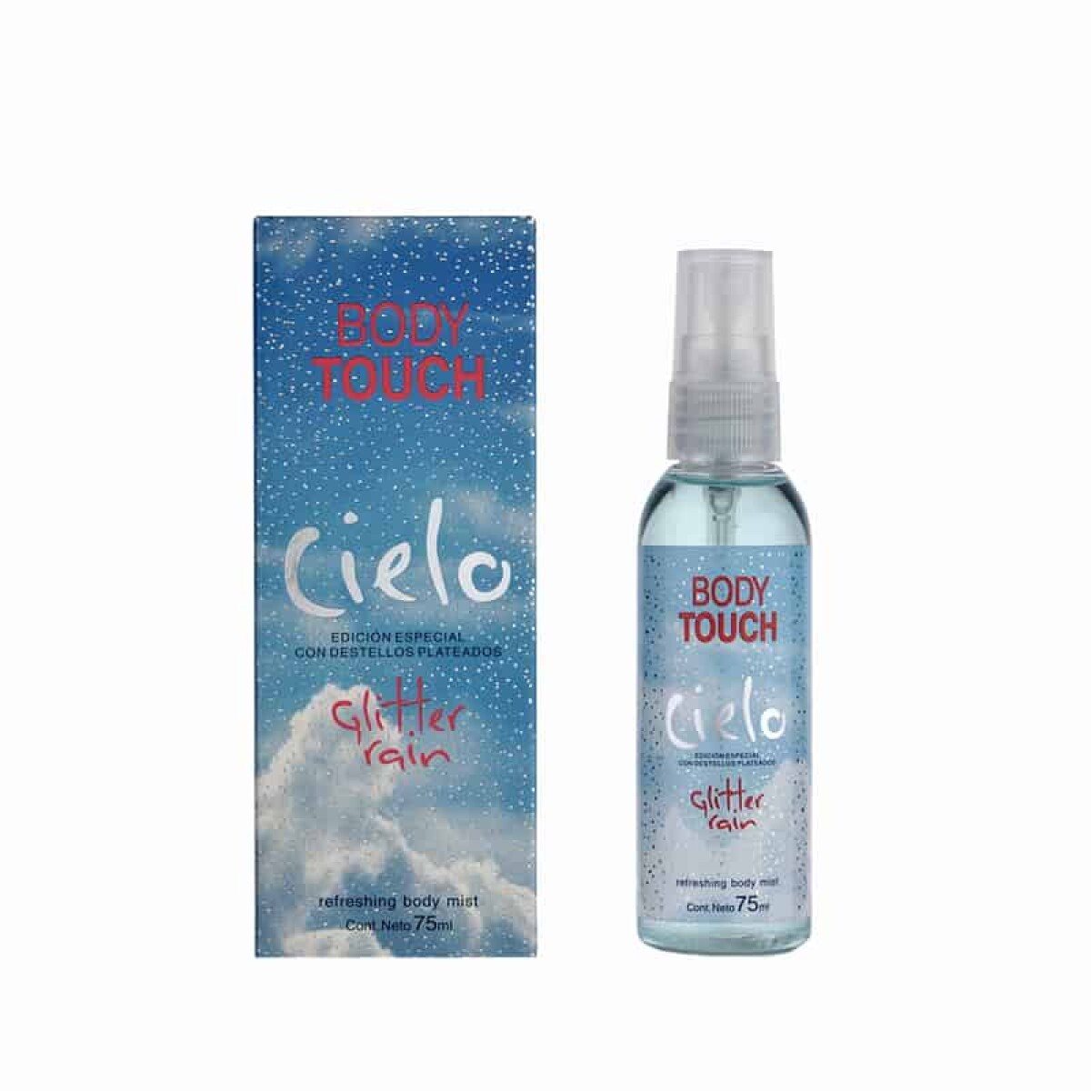 Perfume Body Touch Cielo Glitter Rain 200 ml 