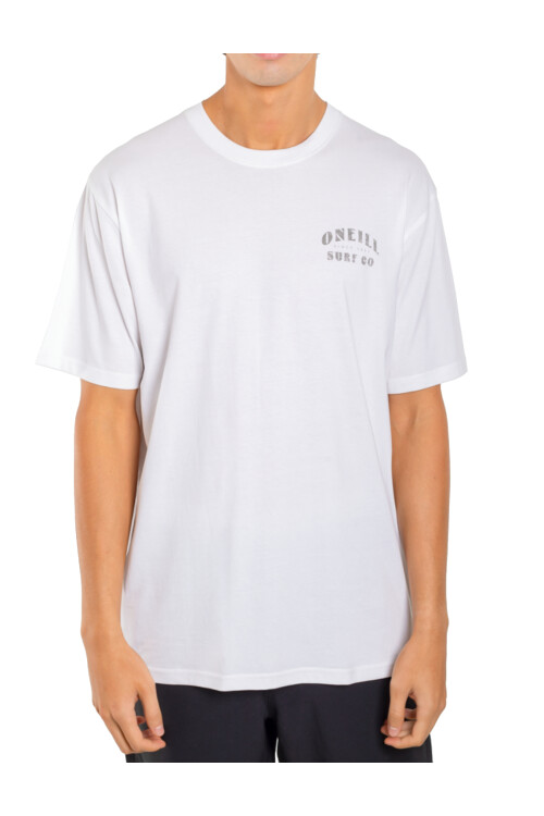 Remera O'Neill Overzized Boxy Horizon Blanco