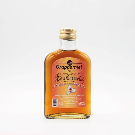 GRAPPAMIEL DON CARMELO PETACA PLAST 200ML GRAPPAMIEL DON CARMELO PETACA PLAST 200ML