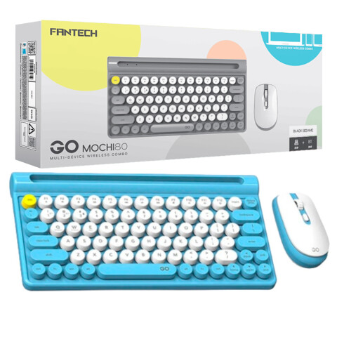 Teclado Y Mouse Inalámbrico Wk897 AZUL