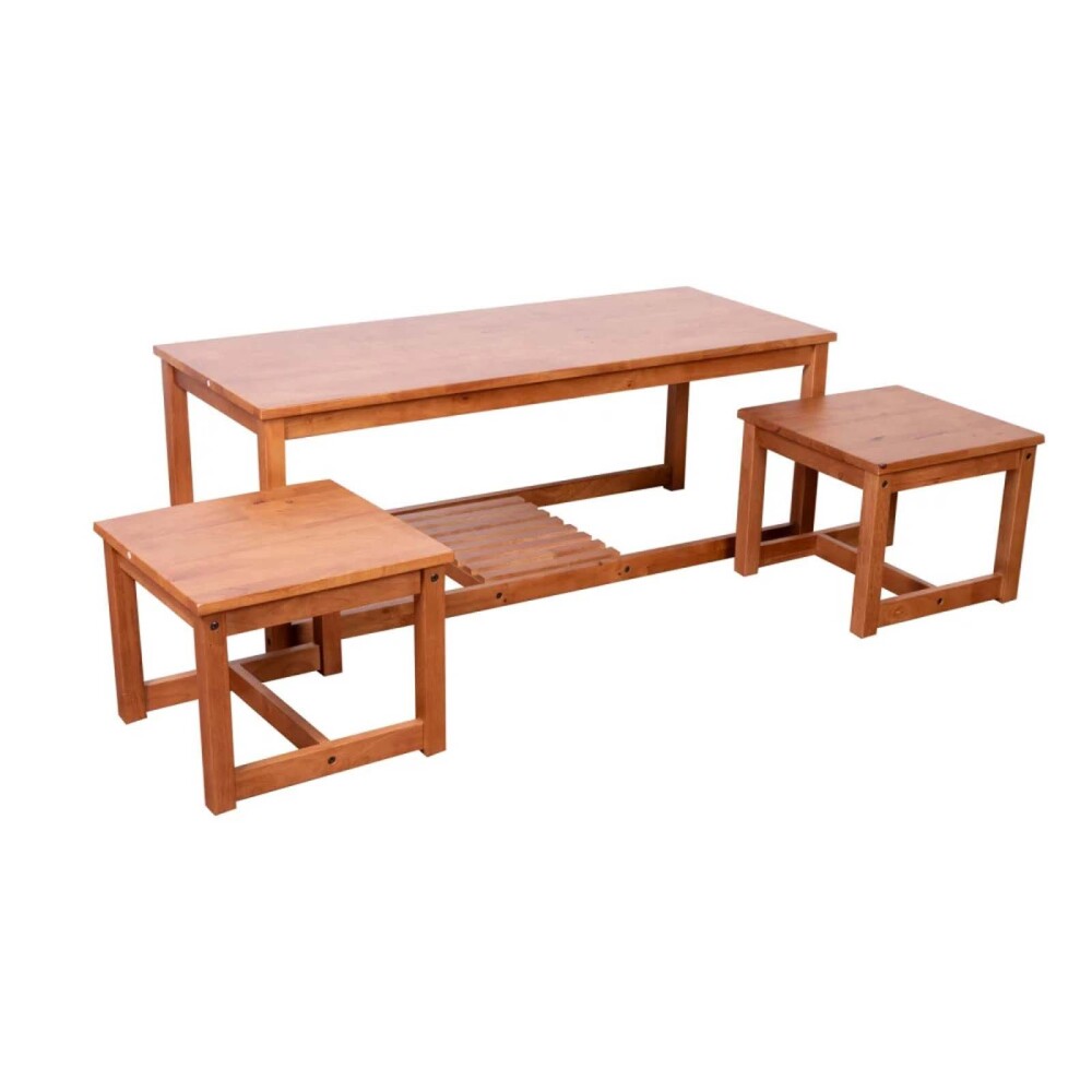 MESA RATONA CENTRAL MADERA MARRON MONTANA WALNUT