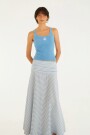 FALDA LARGA Azul