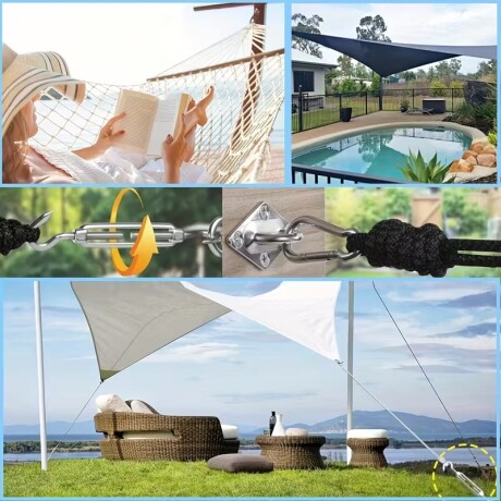 Kit De Instalacion Toldo Vela - Calidad Única Kit De Instalacion Toldo Vela - Calidad Única