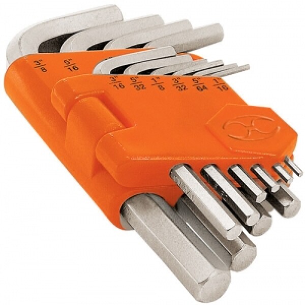 Kit de Llaves Allen 1./16" - 3/8" Caja Plástica Truper Kit de Llaves Allen 1./16" - 3/8" Caja Plástica Truper