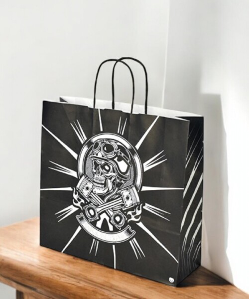 Bolsa 32x10x30 cm. SKULL