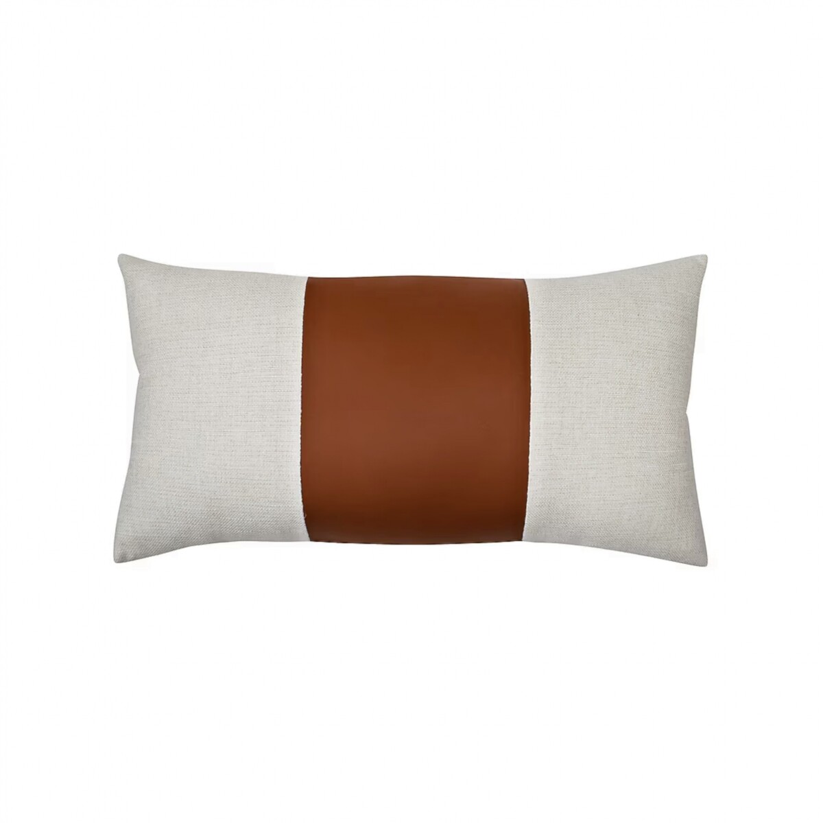 Almohadón Cuerina Tostado - Pilar 