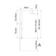 GRIFERIA DE DUCHA EXTERIOR LINEA URBAN CLEVER 3 FUNCIONES CROMADA GRIS