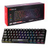 Teclado Mecánico Xtrike Me Gamer RGB GK-916 Anti Ghosting Color Negro