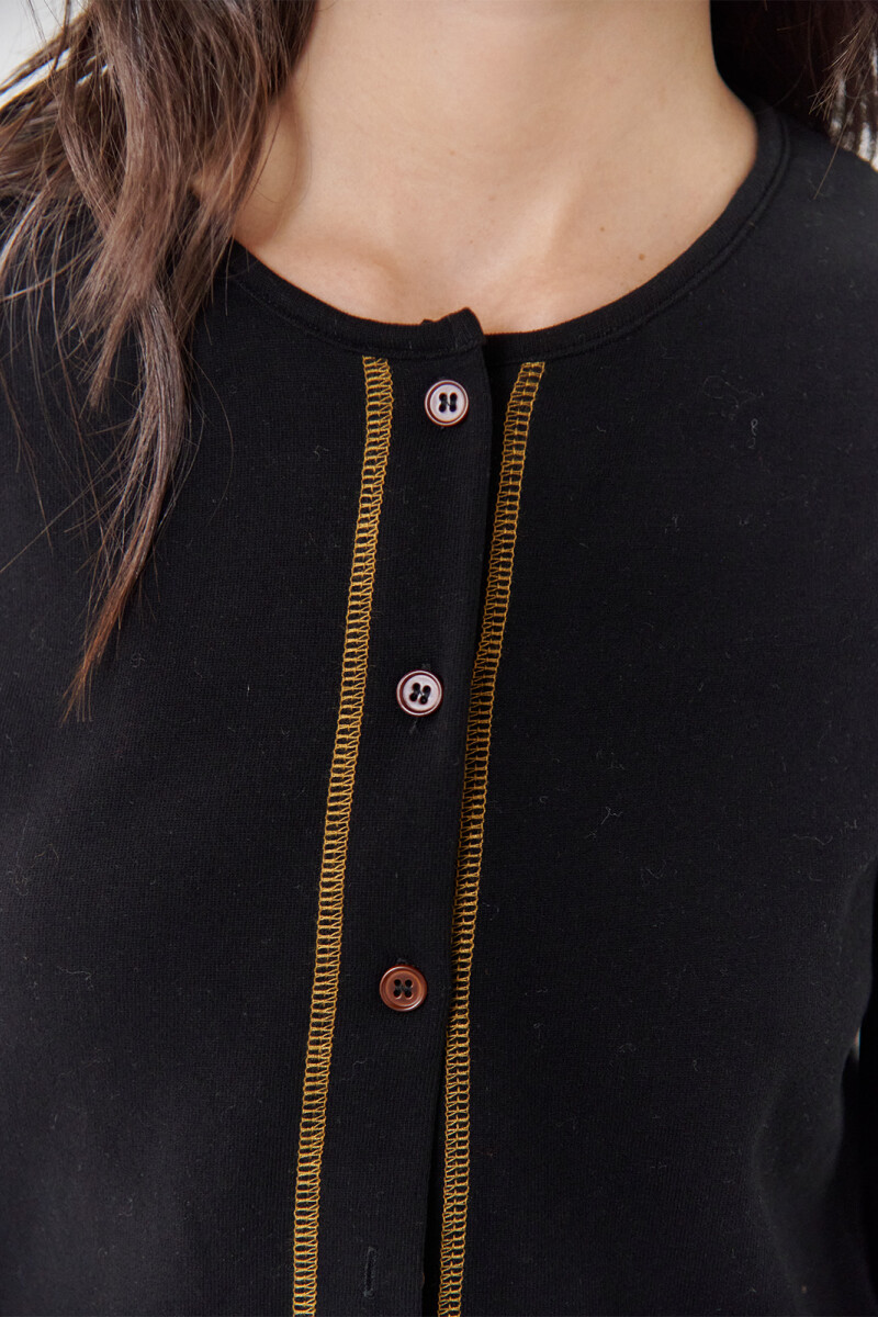 CARDIGAN SOFT NEGRO