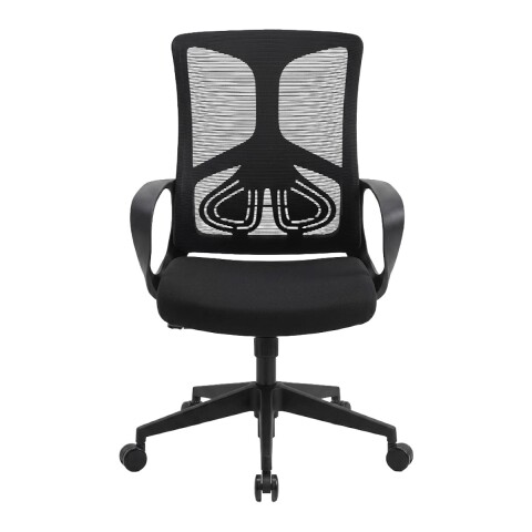 SILLA OFICINA GIRATORIA NEGRA Unica