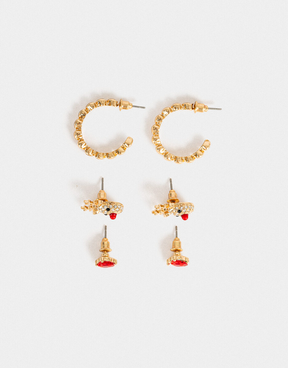 Set De Aros Navidad 