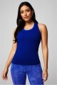 Top Feather Tech+ Racerback Mujer Admiral Blue