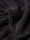 Manta throw HASSELURT pelo 130x170 negro Manta throw HASSELURT pelo 130x170 negro
