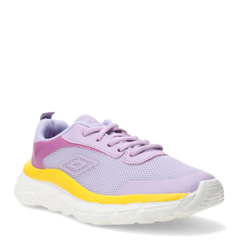 Championes Infantiles Umbro Core Violeta - Amarillo
