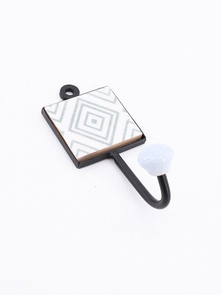 PERCHERO CERAMICA NINA BLANCO
