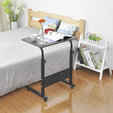 Mesa de PC Antideslizante con Altura regulable Negra Mesa de PC Antideslizante con Altura regulable Negra
