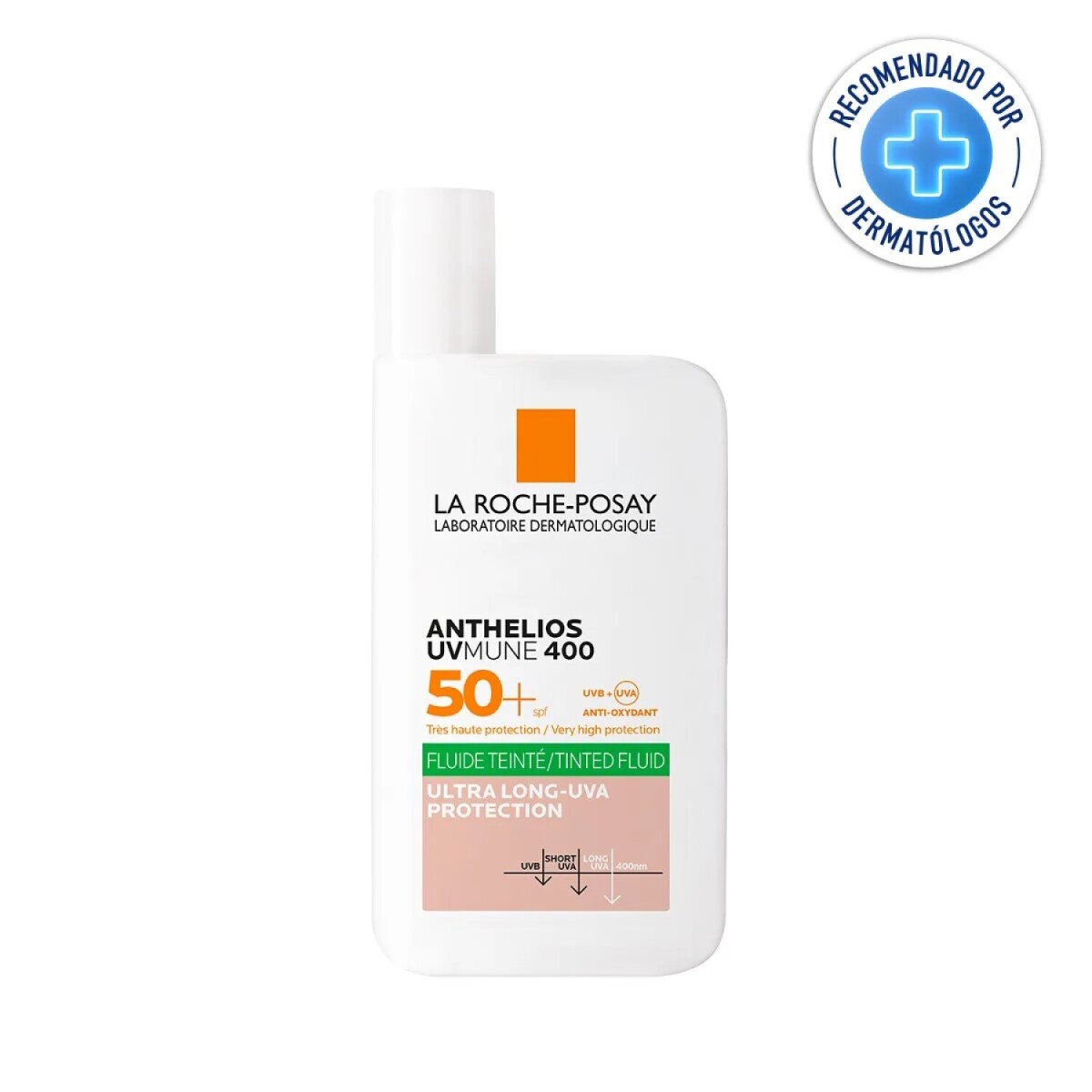 Anthelios protector solar La Roche Posay - UV Mune oil control fluído con color FPS50+ 