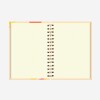 Cuaderno liso A5 tapa dura anillado Monoblock Lucky me Cuaderno Liso A5 Tapa Dura Anillado Monoblock Lucky Me
