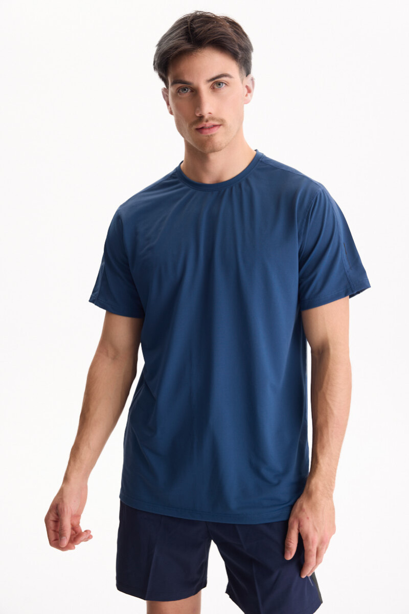Remera DryFit Force Azul