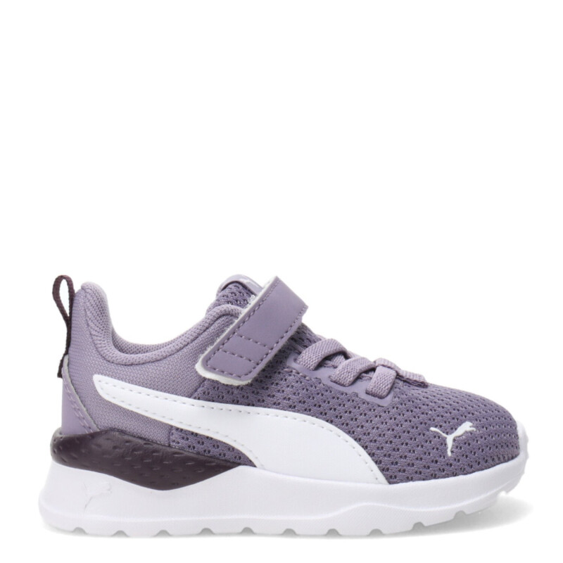 Championes Infantiles Puma Anzarun Lite Violeta - Blanco