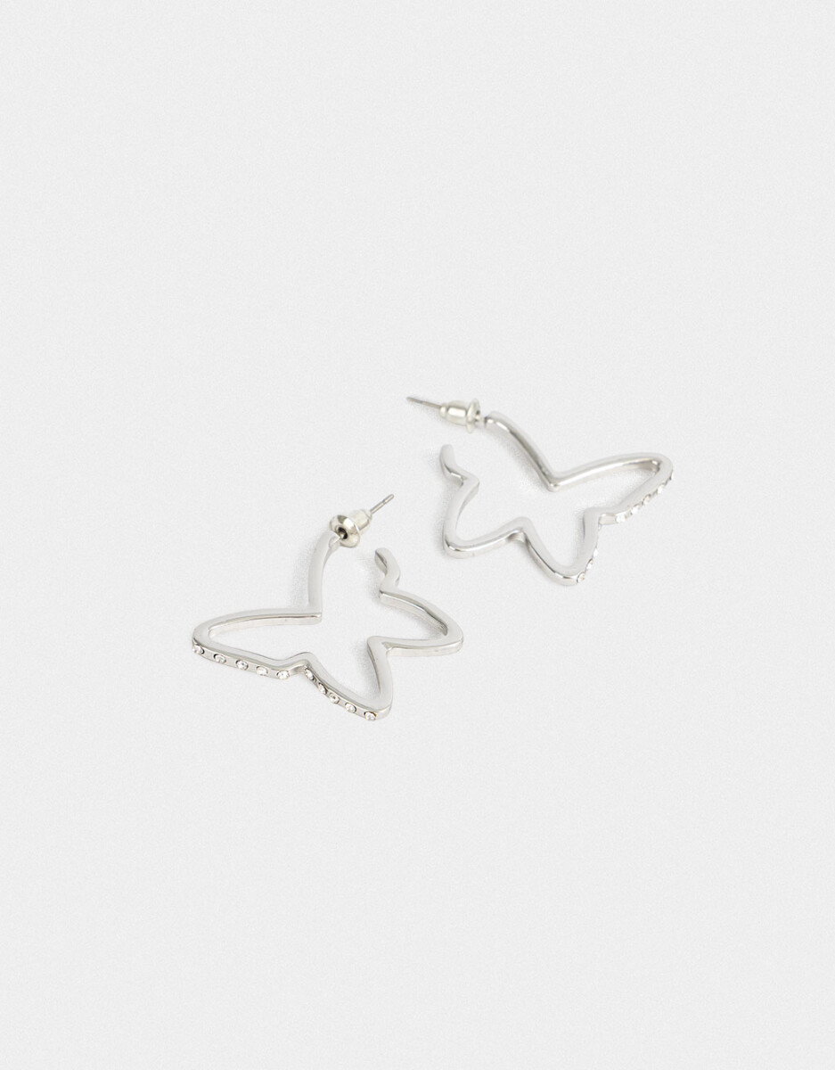 Argollas De Mariposa 
